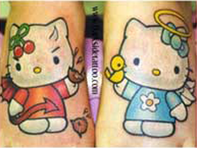 Hello Kitty Tattoo Pictures